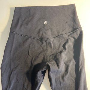 Black Lulu Lemon Align Leggings